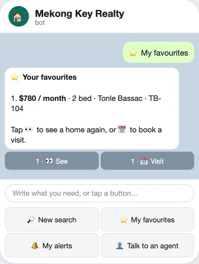 Alerts on new homes