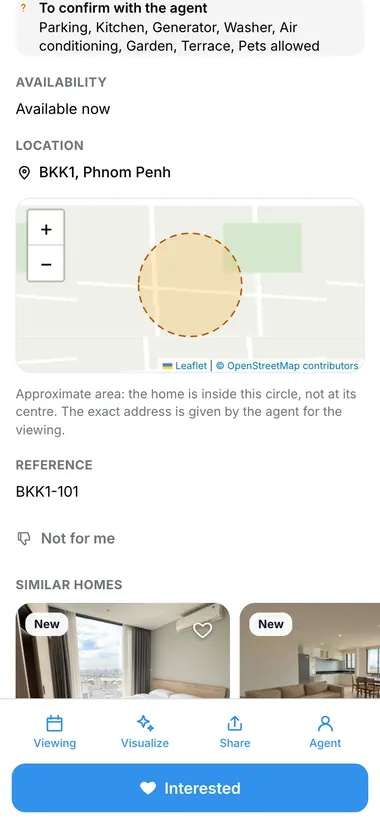 Location: an approximate circle
